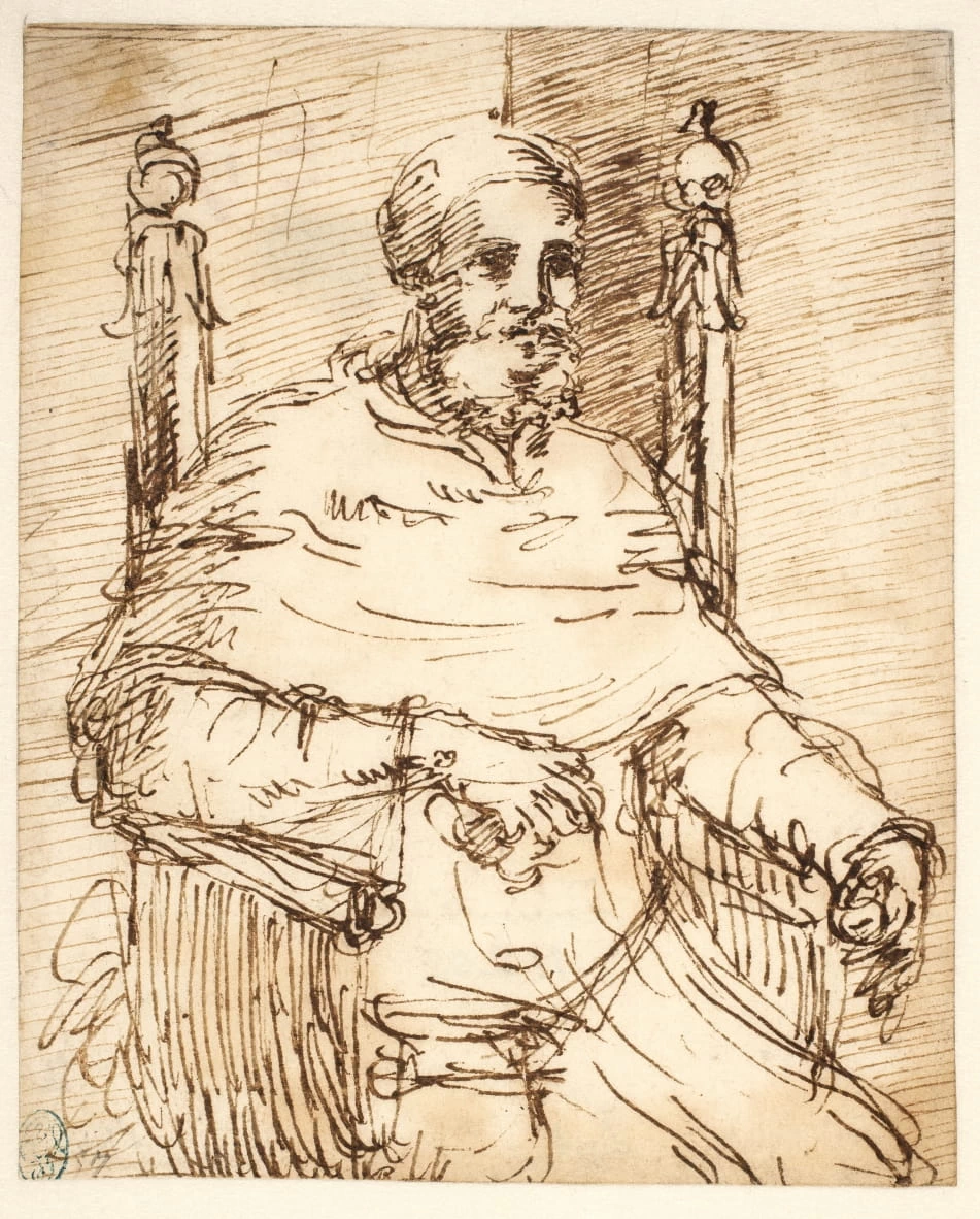 Ritratto di papa Giulio II, dopo Raffaello - Statens Museum for Kunst